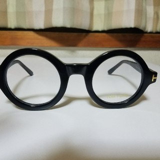 トムフォード(TOM FORD)のトムフォード 眼鏡フレーム  46□26 145 黒縁 デモレンズ(サングラス/メガネ)