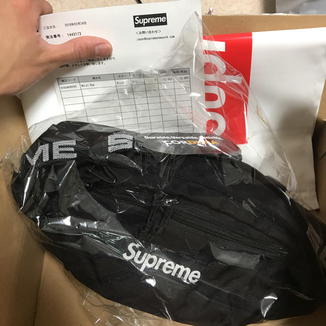 supreme ウェストバッグ