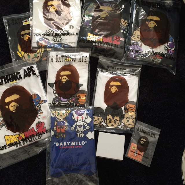 A BATHING APE x ドラゴンボールZ エイプ