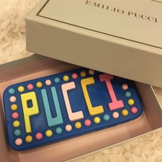 エミリオプッチ(EMILIO PUCCI)のPUCCI♡iPhoneケース(モバイルケース/カバー)