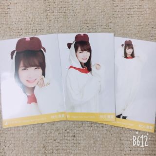 ノギザカフォーティーシックス(乃木坂46)の乃木坂46 秋元真夏 戌コンプ 生写真(女性タレント)