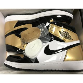 ナイキ(NIKE)のNike Air Jordan 1 Gold Toe 27.5cm ジョーダン(スニーカー)