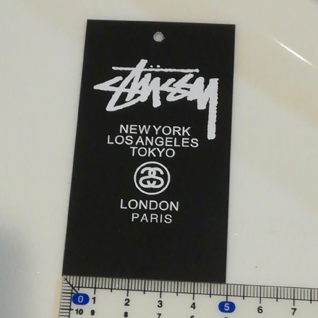 STUSSY タグ (キーホルダー？)