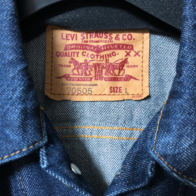 Levi's(リーバイス)のLevi's リーバイス デニムジャケット Gジャン メンズのジャケット/アウター(Gジャン/デニムジャケット)の商品写真