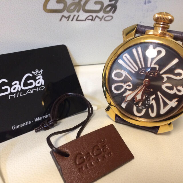 限定版 GaGa MILANO 5011.07S.48㎜ マニュアーレ  時計 値下げ＊ガガミラノ - 腕時計(アナログ)
