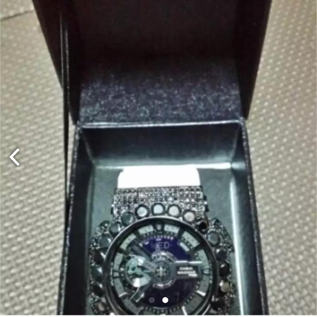 ジーショック G-SHOCK GA-110GW 大粒CZダイヤ カスタムベゼル ジーショック G-SHOCK GA-110GW 大粒CZダイヤ カスタムベゼル