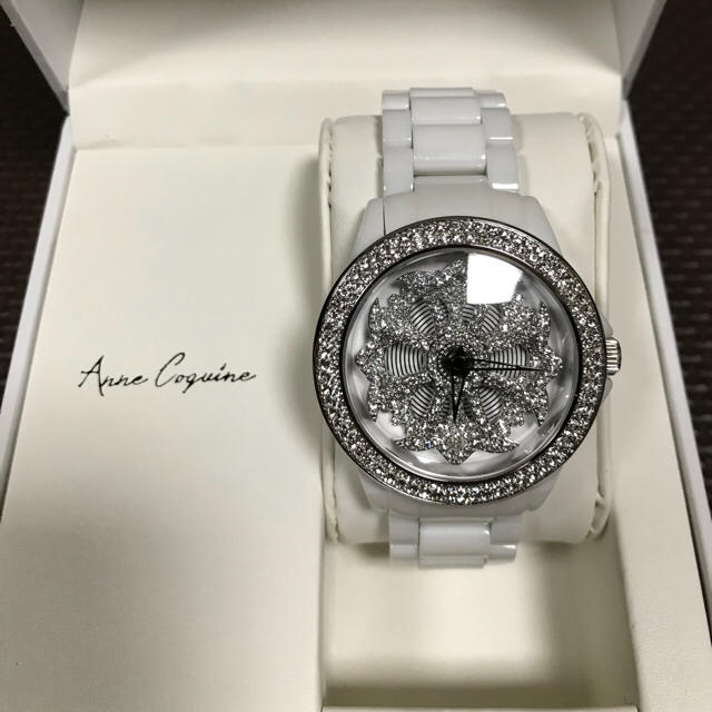  アンコキーヌ  AnneCoquine セラミッククロス ミニ レディースのファッション小物(腕時計)の商品写真