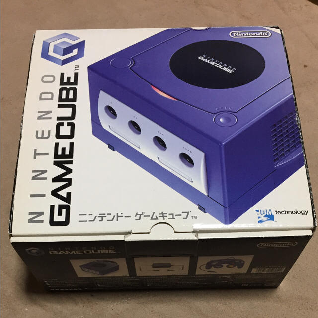 任天堂　ゲームCUBE  バイオレット