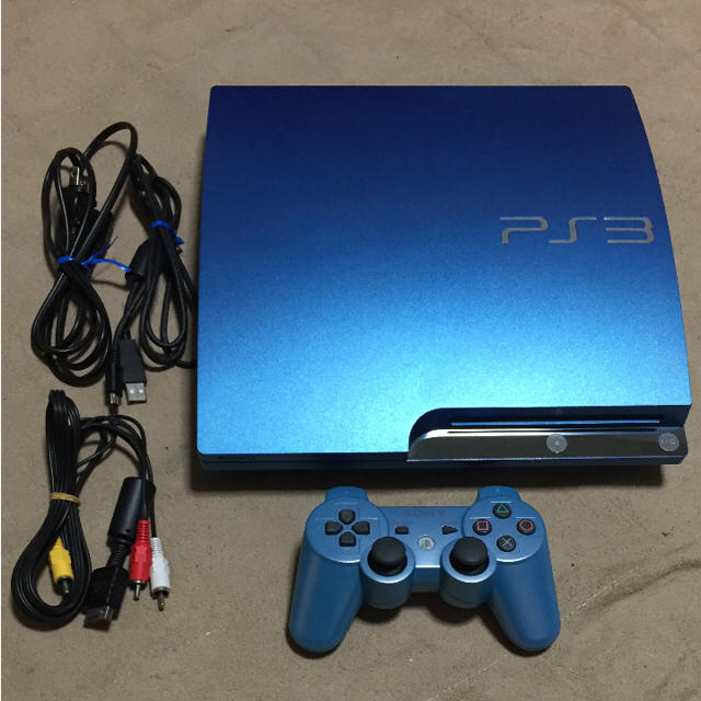 PlayStation3 - 美品☆PS3 CECH-3000B 320GB スプラッシュブルーの通販