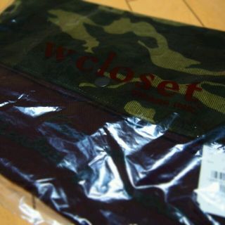 ダブルクローゼット(w closet)のwclosetノベルティ クラッチバッ(クラッチバッグ)