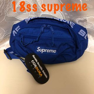 シュプリーム(Supreme)の【新品】2018ss supreme waist bag royal blue(ウエストポーチ)