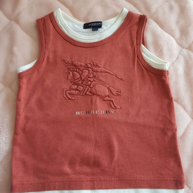 BURBERRY(バーバリー)の美品バーバリーTシャツ キッズ/ベビー/マタニティのキッズ服男の子用(90cm~)(その他)の商品写真