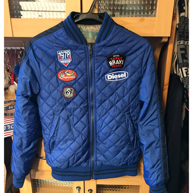 DIESEL - monkey28様げディーゼル キッズ リバーシブル 中綿ジャンパー