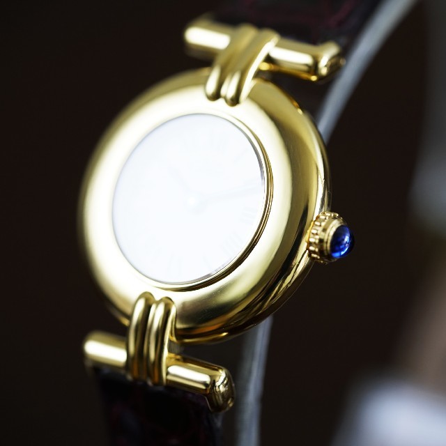 Cartier(カルティエ)の美品 カルティエ マスト コリゼ ローマンインデックス Cartier レディースのファッション小物(腕時計)の商品写真