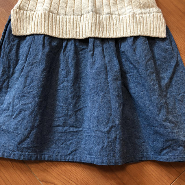 JUNK STORE(ジャンクストアー)のワンピース  100 キッズ/ベビー/マタニティのキッズ服女の子用(90cm~)(ワンピース)の商品写真