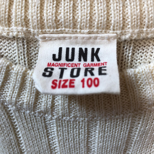 JUNK STORE(ジャンクストアー)のワンピース  100 キッズ/ベビー/マタニティのキッズ服女の子用(90cm~)(ワンピース)の商品写真