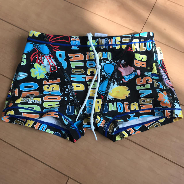 MIZUNO(ミズノ)のミズノ  スポンジボブ キッズ/ベビー/マタニティのキッズ服男の子用(90cm~)(水着)の商品写真