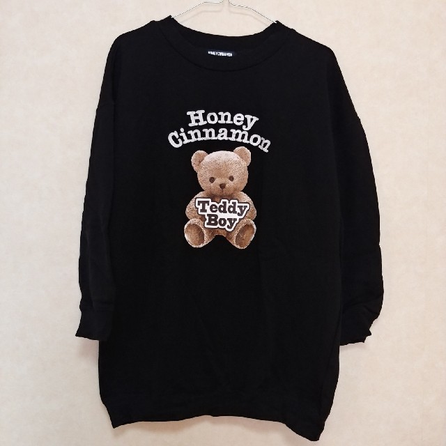 Honey Cinnamon(ハニーシナモン)のHoney Cinnamon TeddyBoy スウェットトレーナー レディースのトップス(トレーナー/スウェット)の商品写真