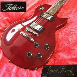 TOKAI Love Rock MODEL 　人気のトラ目レッド(エレキギター)