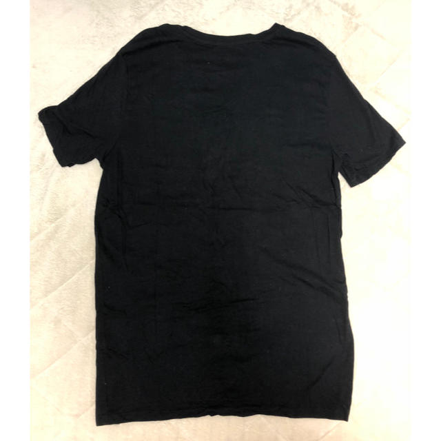 Bershka(ベルシュカ)のベルシュカのTシャツ ブラック Ｌサイズ メンズのトップス(Tシャツ/カットソー(半袖/袖なし))の商品写真