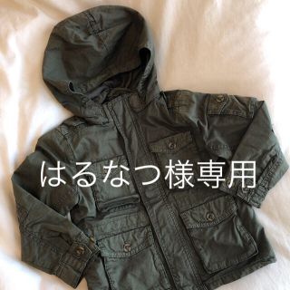 エイチアンドエム(H&M)の【はるなつ様専用】H&M ミリタリーコート 110(ジャケット/上着)