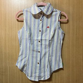 ヴィヴィアンウエストウッド(Vivienne Westwood)のVivienne Westwood  未使用 ノースリーブシャツ(シャツ/ブラウス(半袖/袖なし))