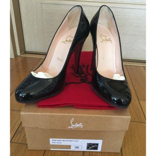 クリスチャンルブタン(Christian Louboutin)のなむねこ様専用 クリスチャン ルブタン パンプス 黒 36 23(ハイヒール/パンプス)