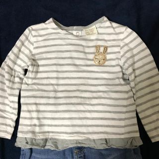 ザラキッズ(ZARA KIDS)のZARAベビー 長袖Tシャツ 92cm(Tシャツ/カットソー)