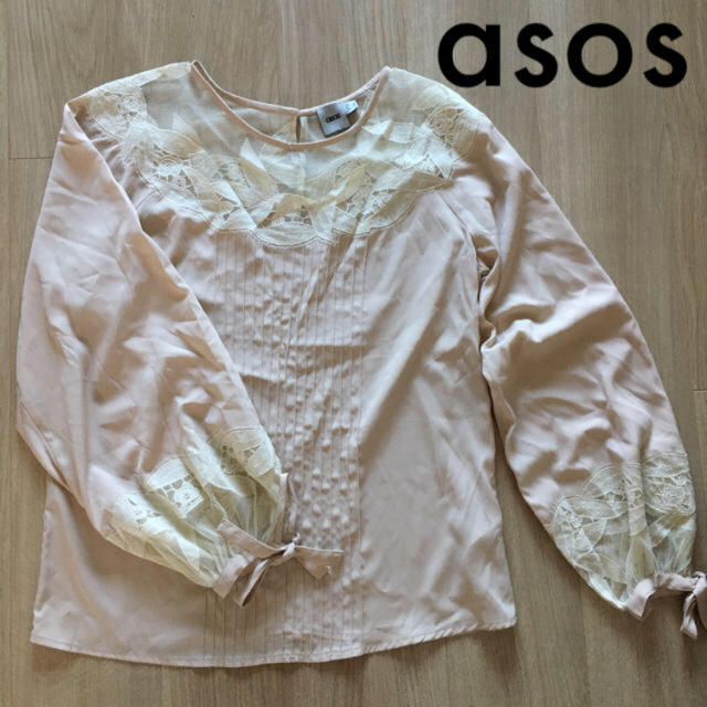 asos(エイソス)のレース ブラウス レディースのトップス(シャツ/ブラウス(長袖/七分))の商品写真