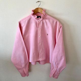 ラルフローレン(Ralph Lauren)の人気デザイン💕リメイクシャツ(シャツ/ブラウス(長袖/七分))