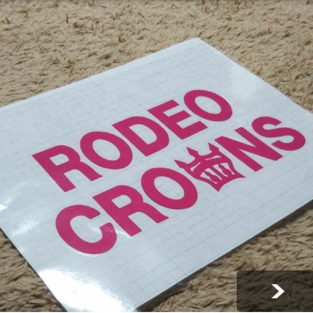 RODEO CROWNS(ロデオクラウンズ)のロデオクラウンズ カッティングステッカー レディースのレディース その他(その他)の商品写真