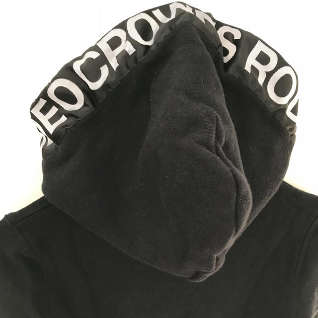 RODEO CROWNS(ロデオクラウンズ)のRODEO CROWNS テープロゴ パーカー レディースのトップス(トレーナー/スウェット)の商品写真