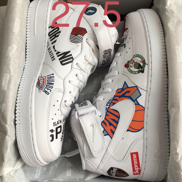 supreme NIKE NBA AIR FORCE1 MIDスニーカー