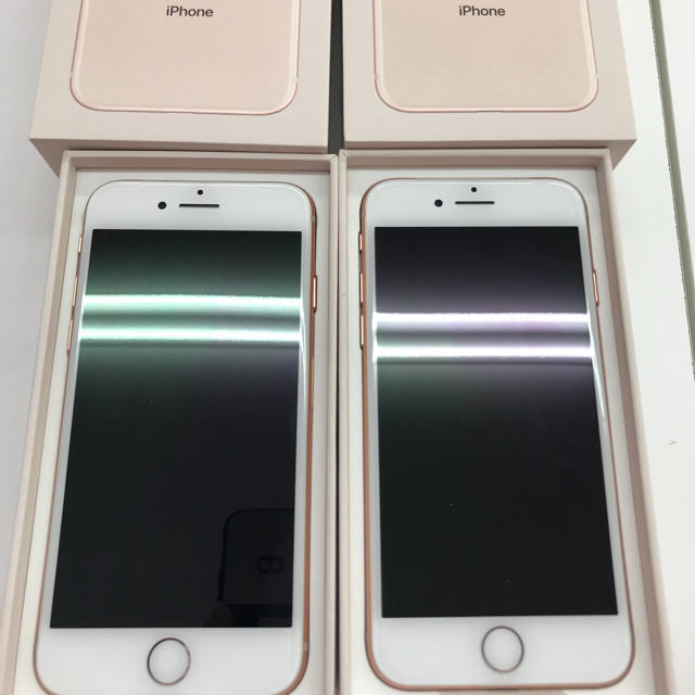 iPhone8 本体 64GB 2台セット SIMフリー 新品 未使用 送料無料