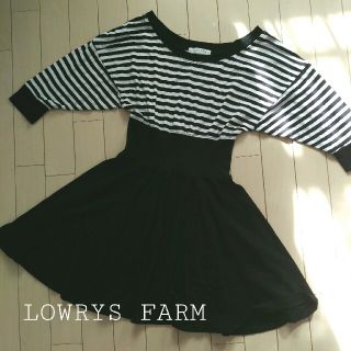 ローリーズファーム(LOWRYS FARM)のローリーズファーム ドルマンワンピース (ミニワンピース)