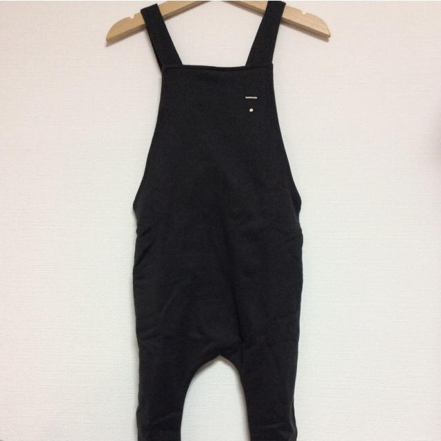 Caramel baby&child (キャラメルベビー&チャイルド)の2-3Y＊gray label nearly black サロペット キッズ/ベビー/マタニティのキッズ服男の子用(90cm~)(パンツ/スパッツ)の商品写真