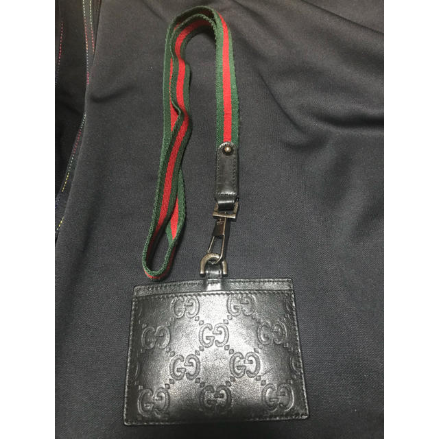 Gucci(グッチ)のGUCCI IDケース ※ 難あり メンズのファッション小物(名刺入れ/定期入れ)の商品写真