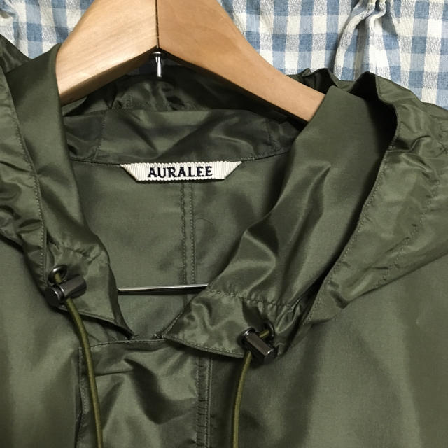 限定値下げ AURALEE silk taffeta hooded coat メンズのジャケット/アウター(モッズコート)の商品写真