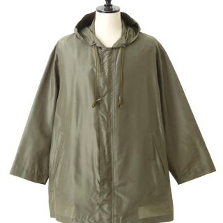 限定値下げ AURALEE silk taffeta hooded coat(モッズコート)