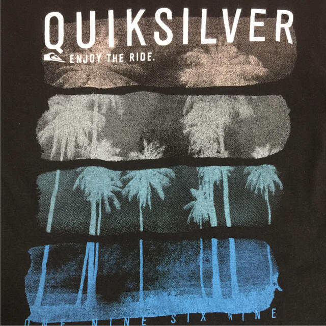 QUIKSILVER(クイックシルバー)のQUIK SILVER◆クイックシルバー Tシャツ 黒 メンズサイズS メンズのトップス(Tシャツ/カットソー(半袖/袖なし))の商品写真