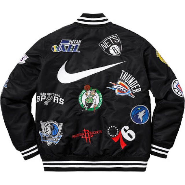 Supreme(シュプリーム)のSupreme Nike NBA jacket  メンズのジャケット/アウター(スタジャン)の商品写真