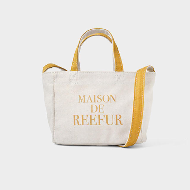 Maison de Reefur(メゾンドリーファー)の新品未開封！メゾンドリーファー★ロゴスキームトートバッグs★梨花 レディースのバッグ(トートバッグ)の商品写真