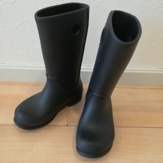 クロックス(crocs)の美品　長靴　クロックス　17cm 18cm(長靴/レインシューズ)