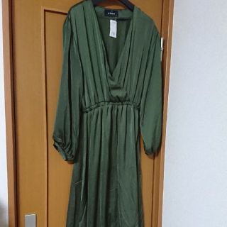 アズノウアズ(AS KNOW AS)の新品☆タグ付き as know as カシュクール ワンピース(ロングワンピース/マキシワンピース)