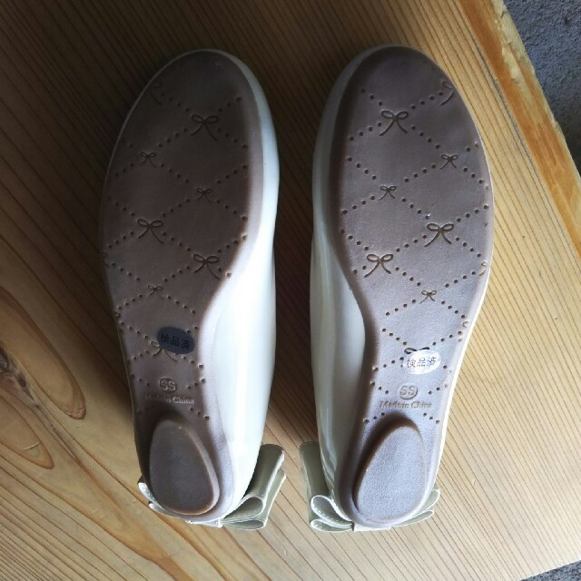 エナメル フラットパンプス レディースの靴/シューズ(バレエシューズ)の商品写真