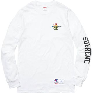 シュプリーム(Supreme)のSupreme Champion Stacked C L/S Tee(Tシャツ/カットソー(七分/長袖))