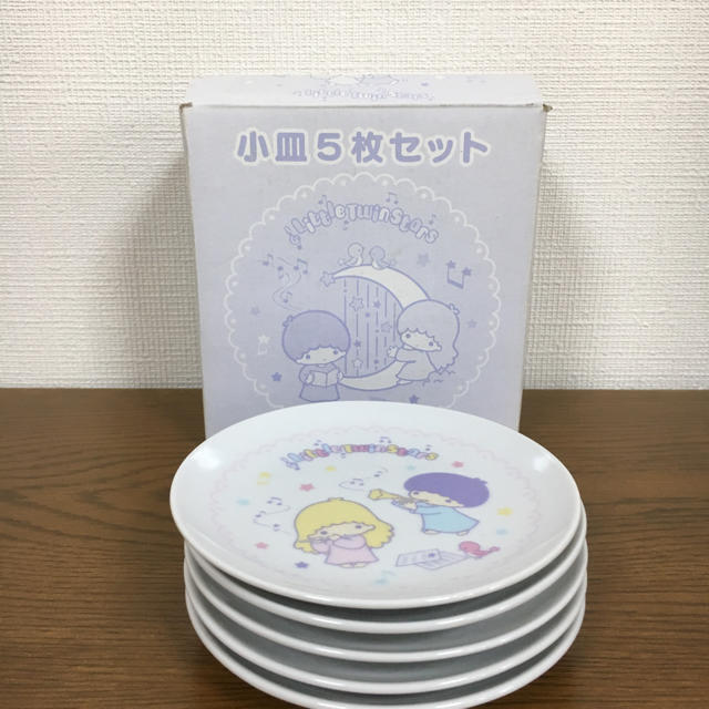 サンリオ(サンリオ)の未使用   キキララ  小皿  5枚セット エンタメ/ホビーのおもちゃ/ぬいぐるみ(キャラクターグッズ)の商品写真