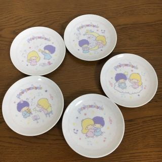 サンリオ(サンリオ)の未使用   キキララ  小皿  5枚セット(キャラクターグッズ)