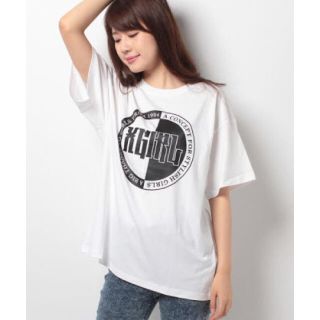 エックスガール(X-girl)のなかちゃん様専用☺︎X-GIRL CIRCLE LOGO S/S BIG TEE(Tシャツ(半袖/袖なし))