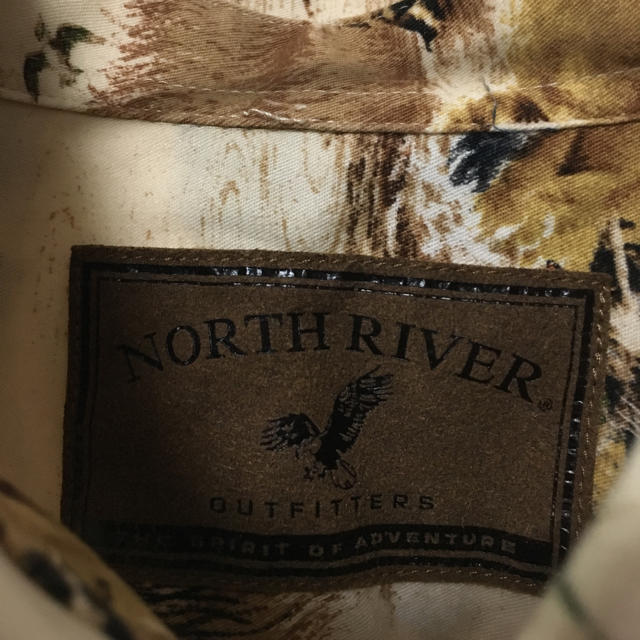 古着 総柄シャツ north river f メンズのトップス(シャツ)の商品写真